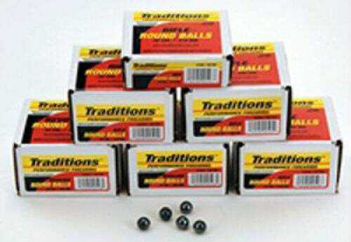 Traditions A1644 Muzzleloader Balls 50 Cal Lead 177 Gr 100